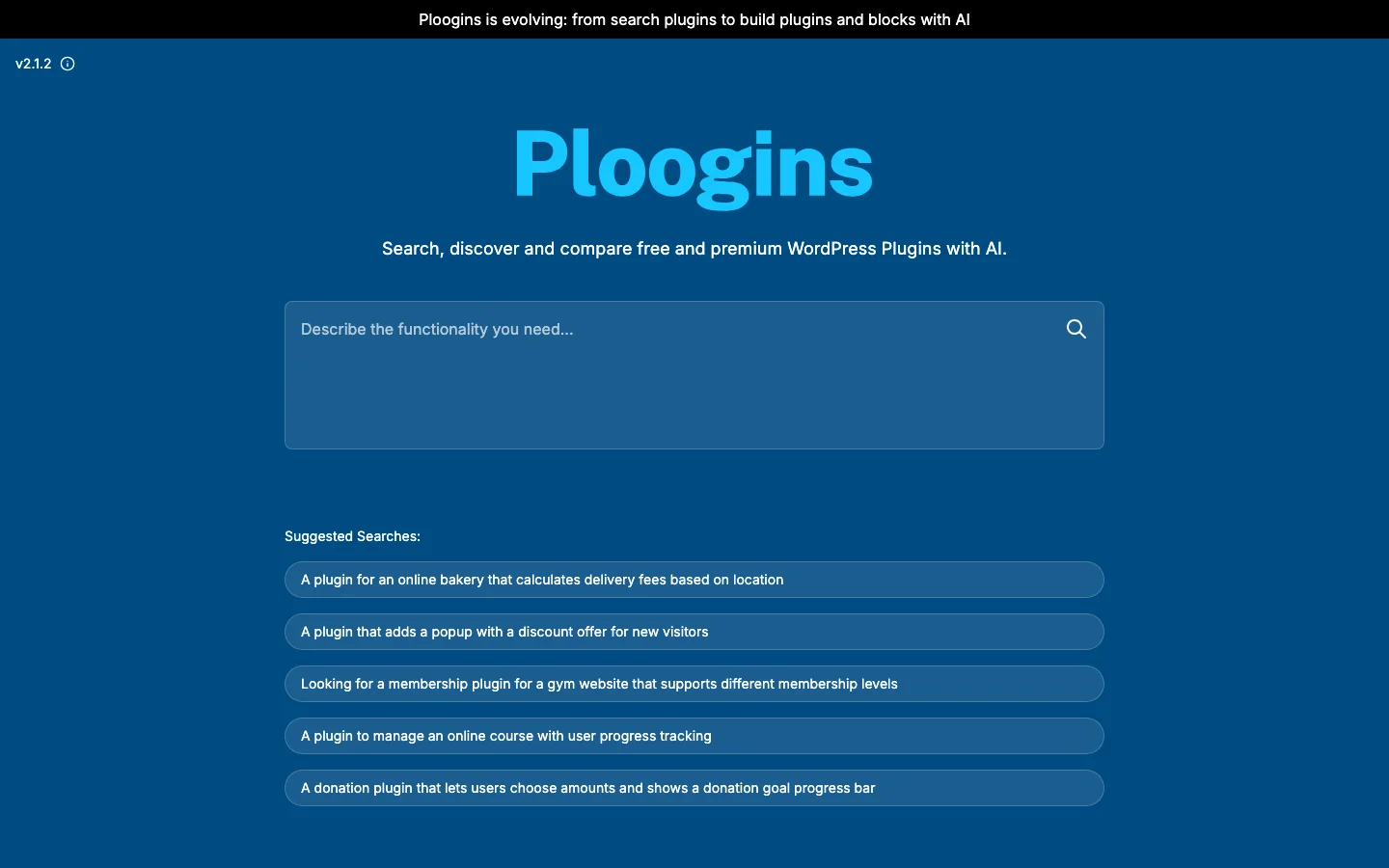 Ploogins hero image