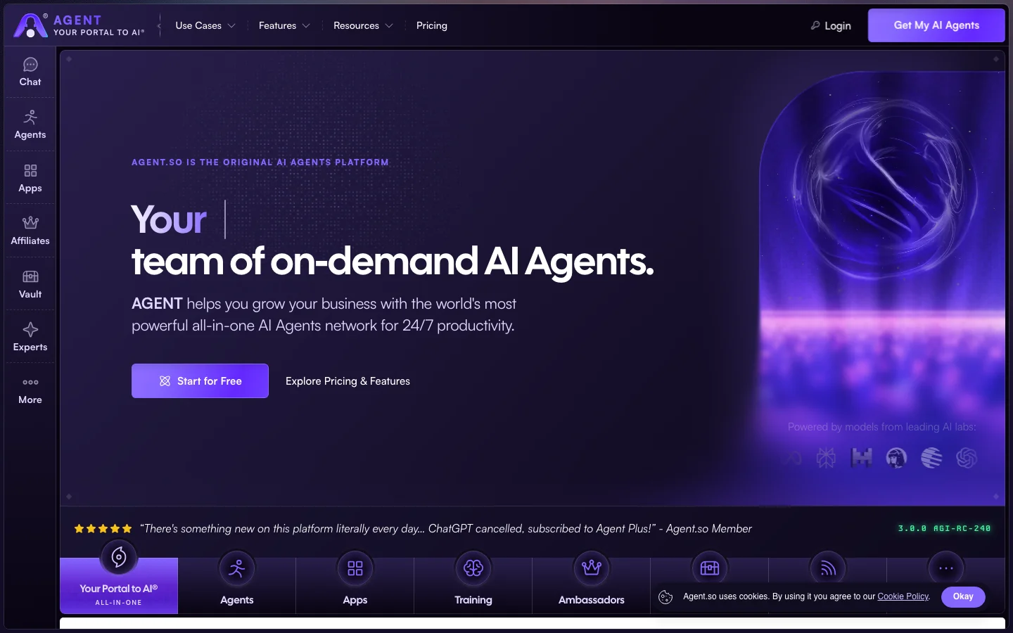 Agent.so hero image