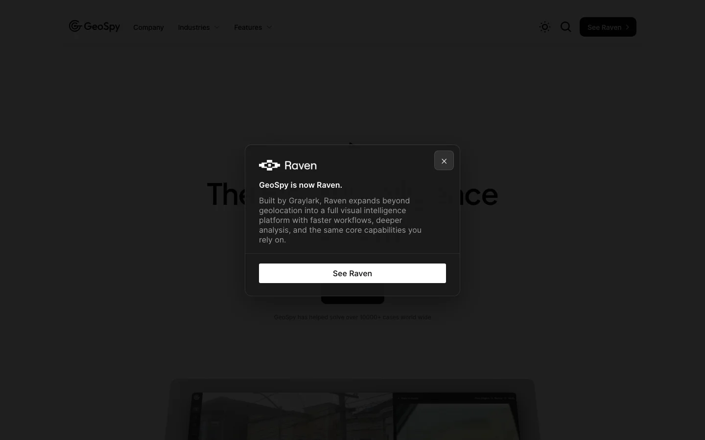 GeoSpy.ai hero image