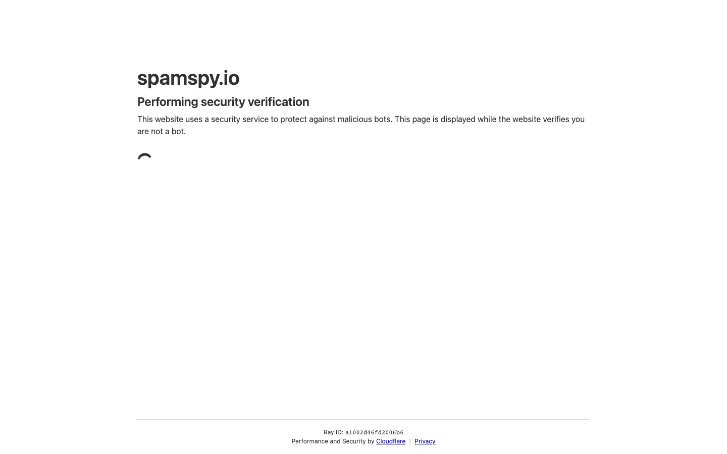 SpamSpy hero image