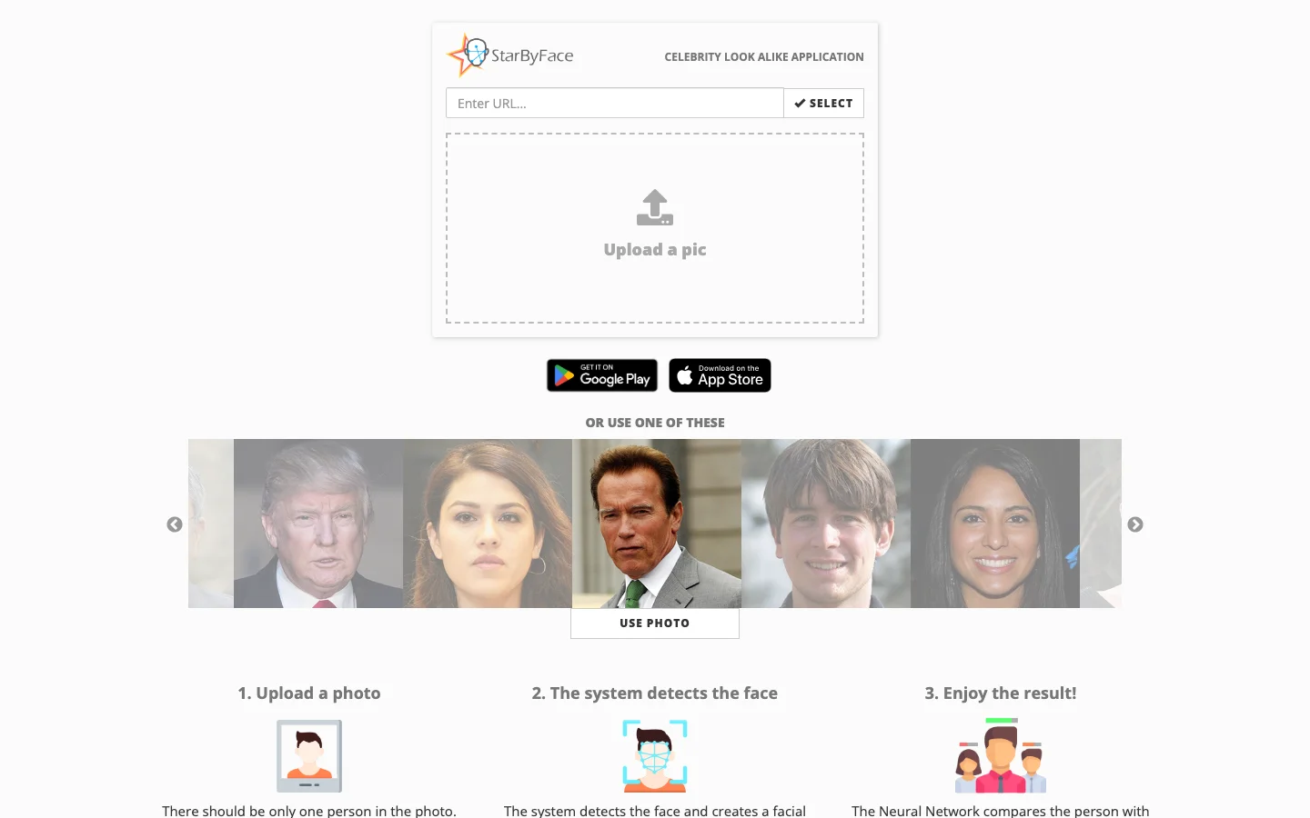 Star By Face hero image