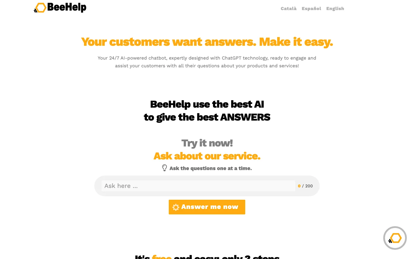 BeeHelp Assistant hero image