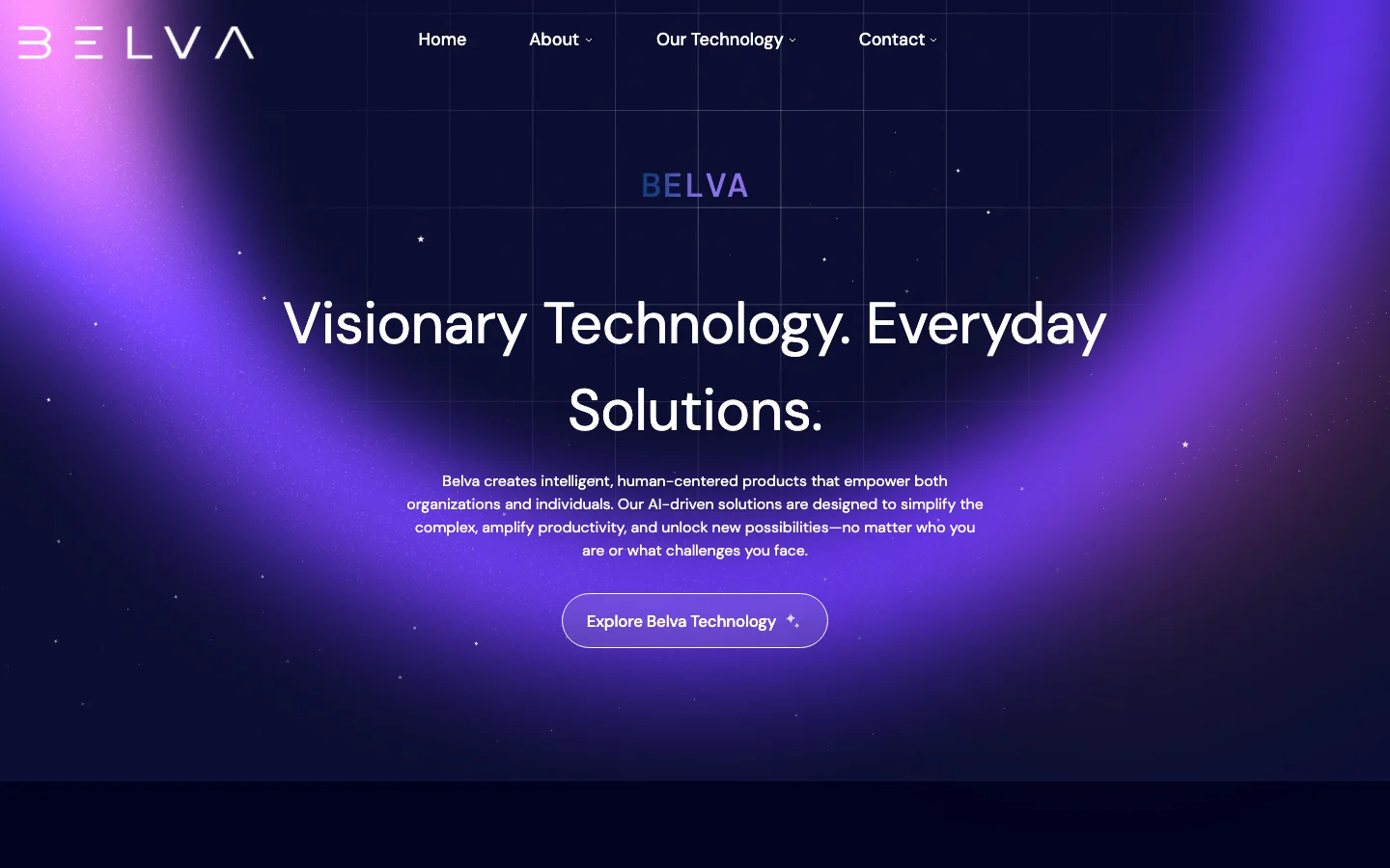 Belva hero image