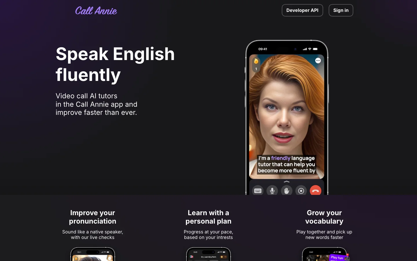 Call Annie hero image