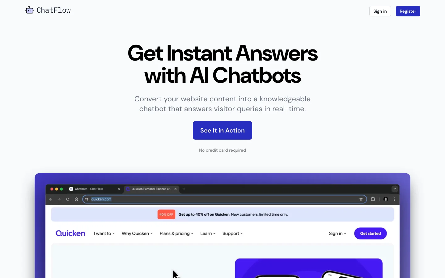 Chatflow hero image