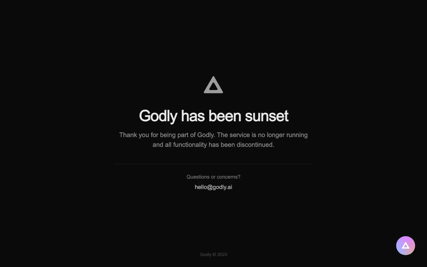 Godly hero image