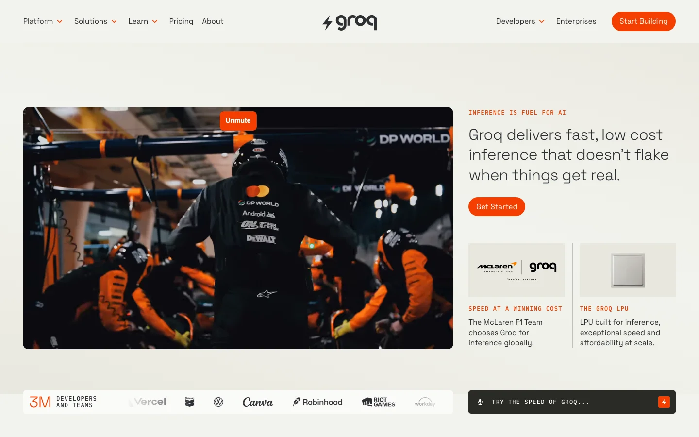 GroqChat hero image