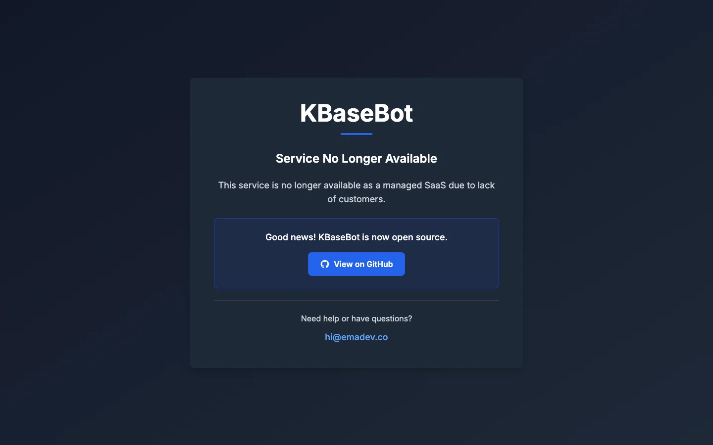 KBaseBot hero image