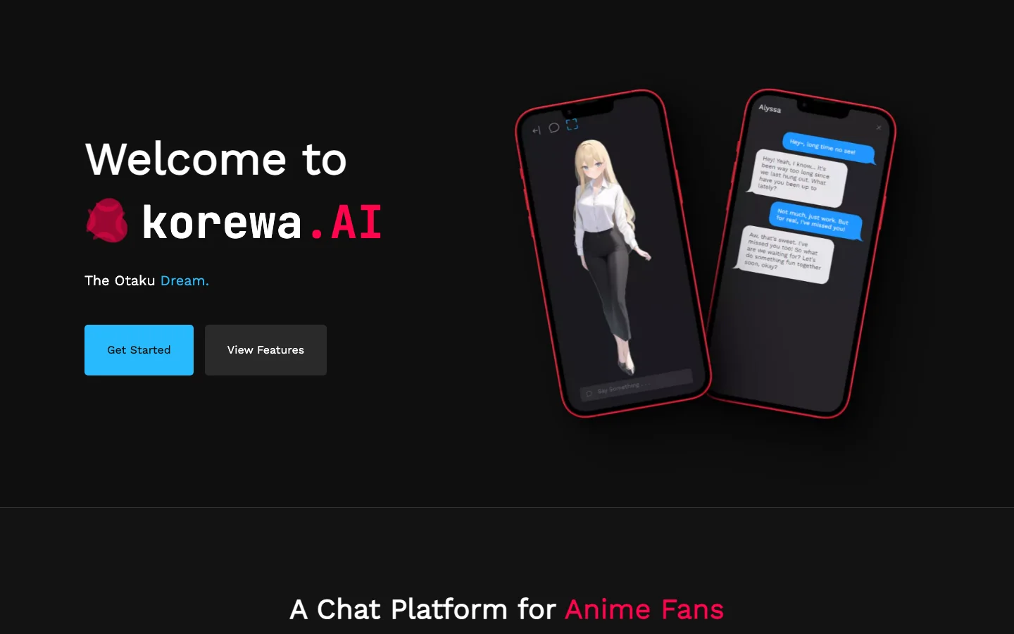 Korewa.ai hero image