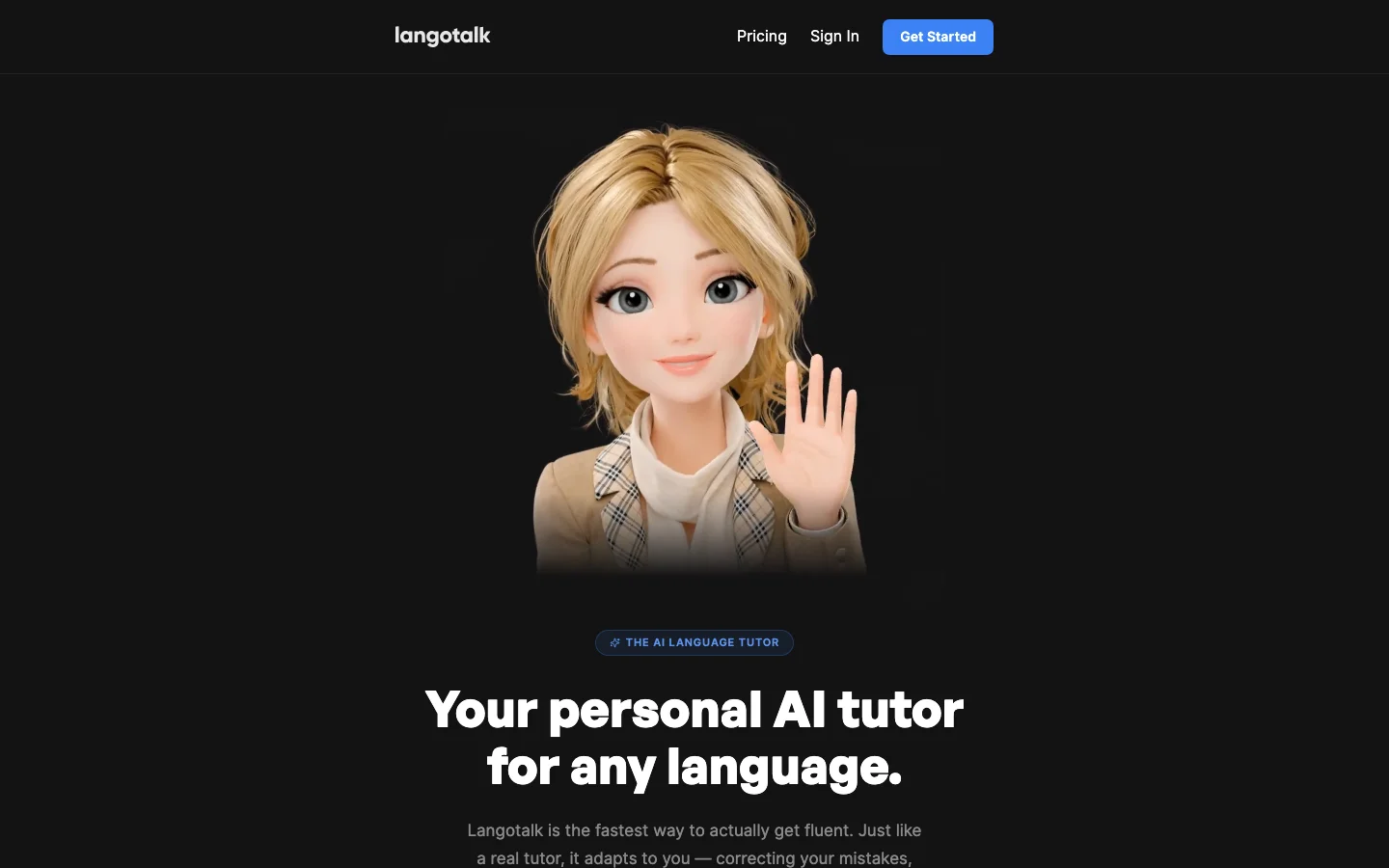 Langotalk hero image