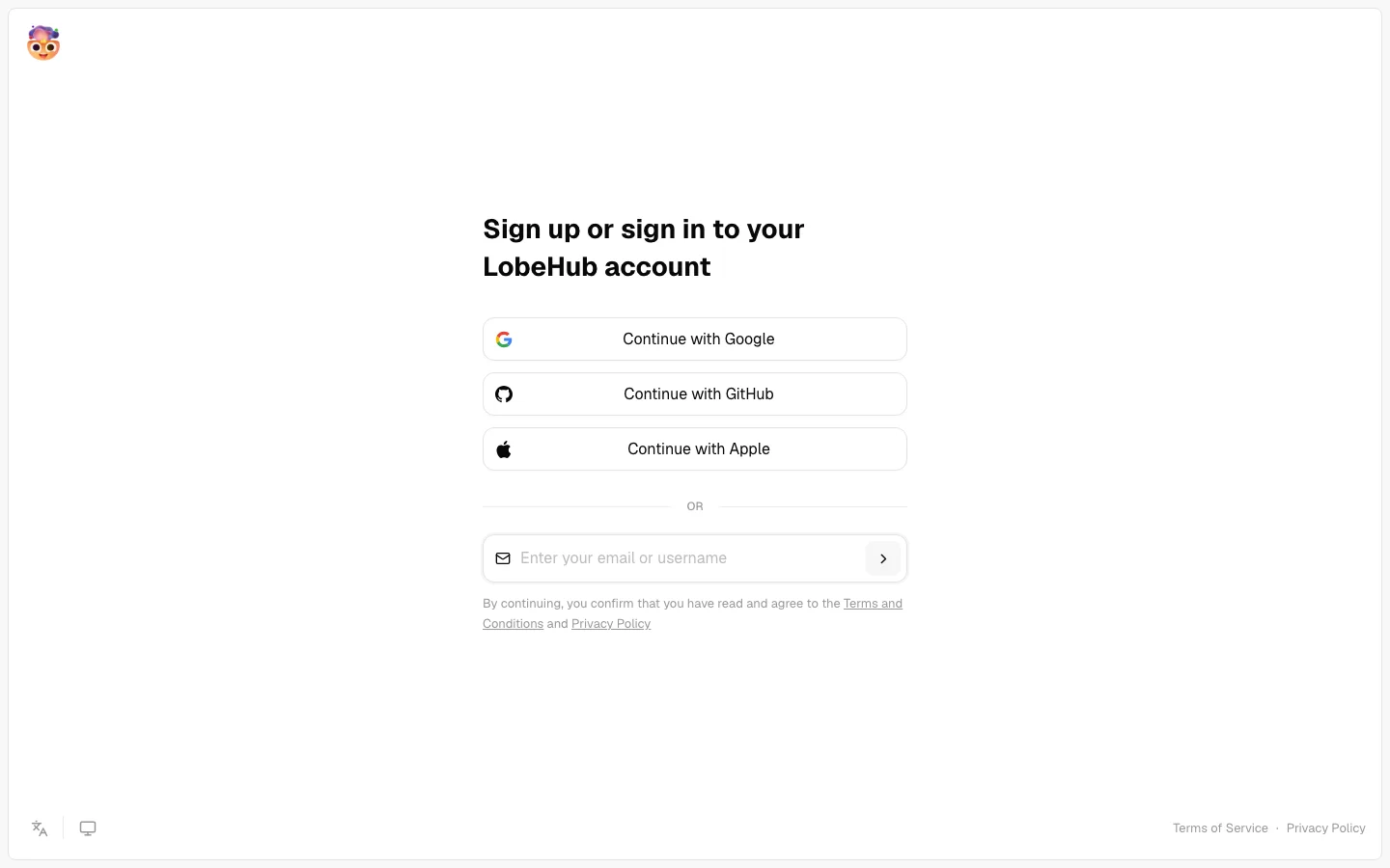 LobeChat hero image