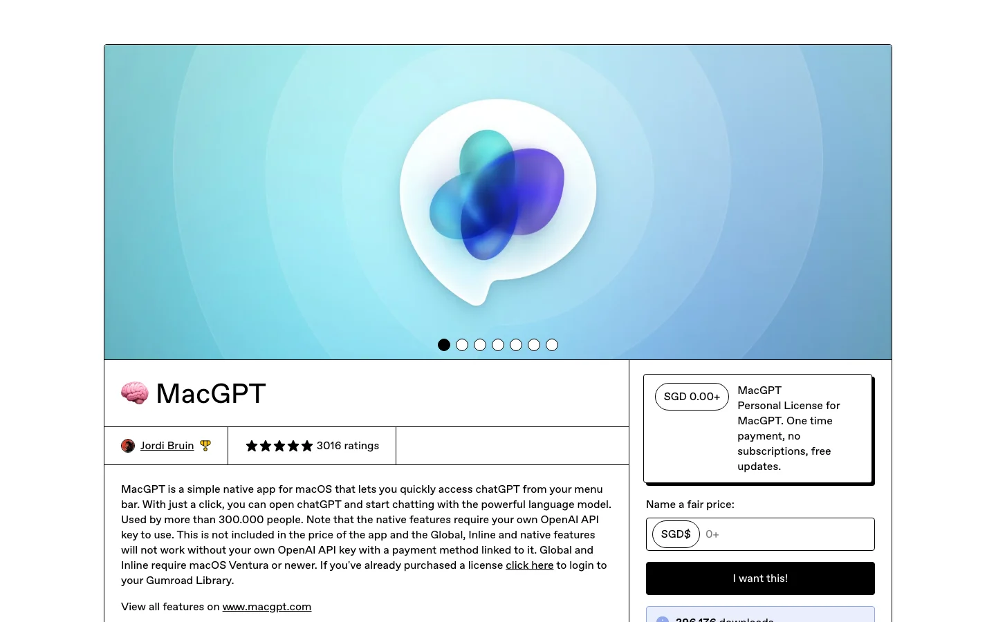 MacGPT hero image