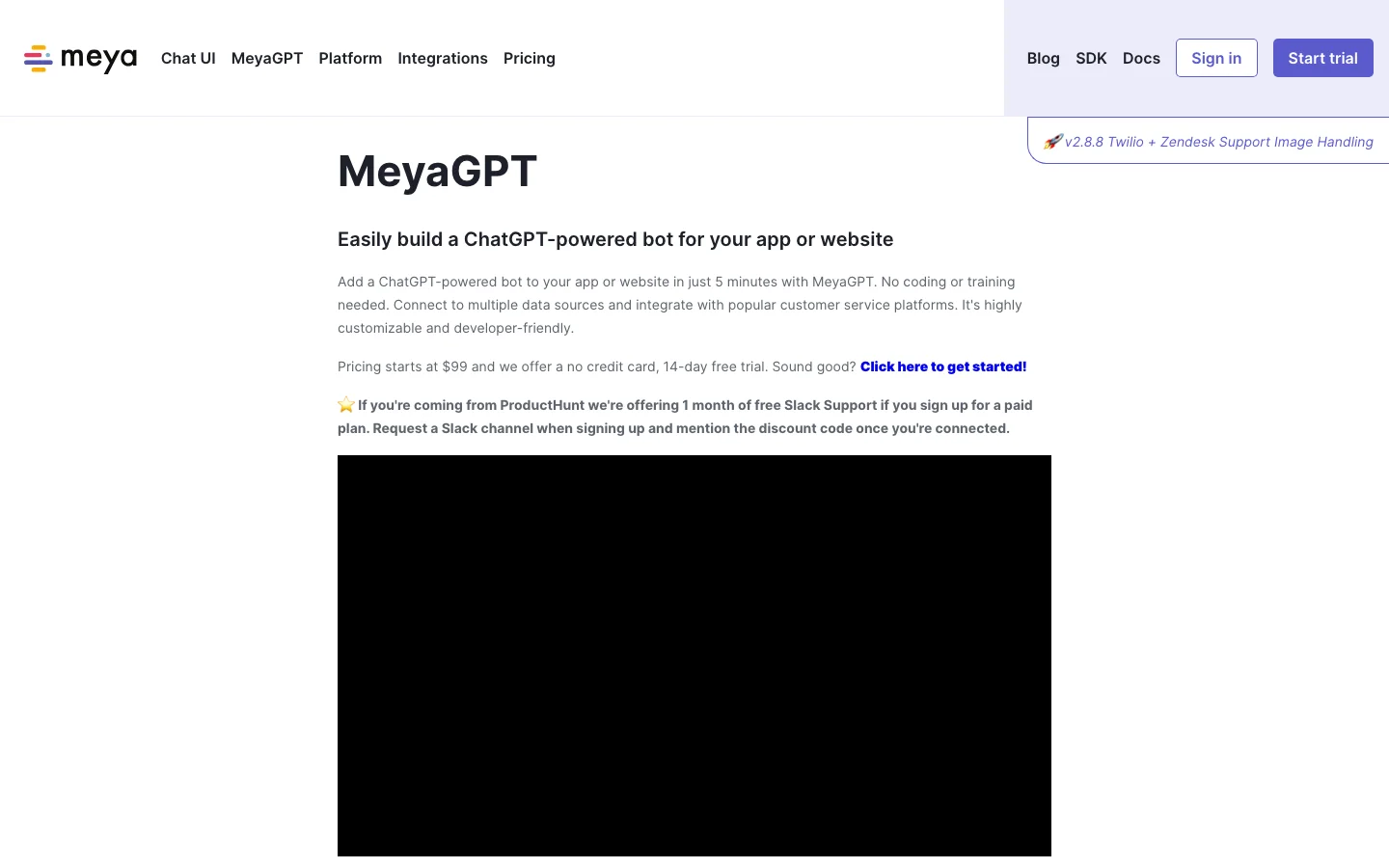 MeyaGPT hero image