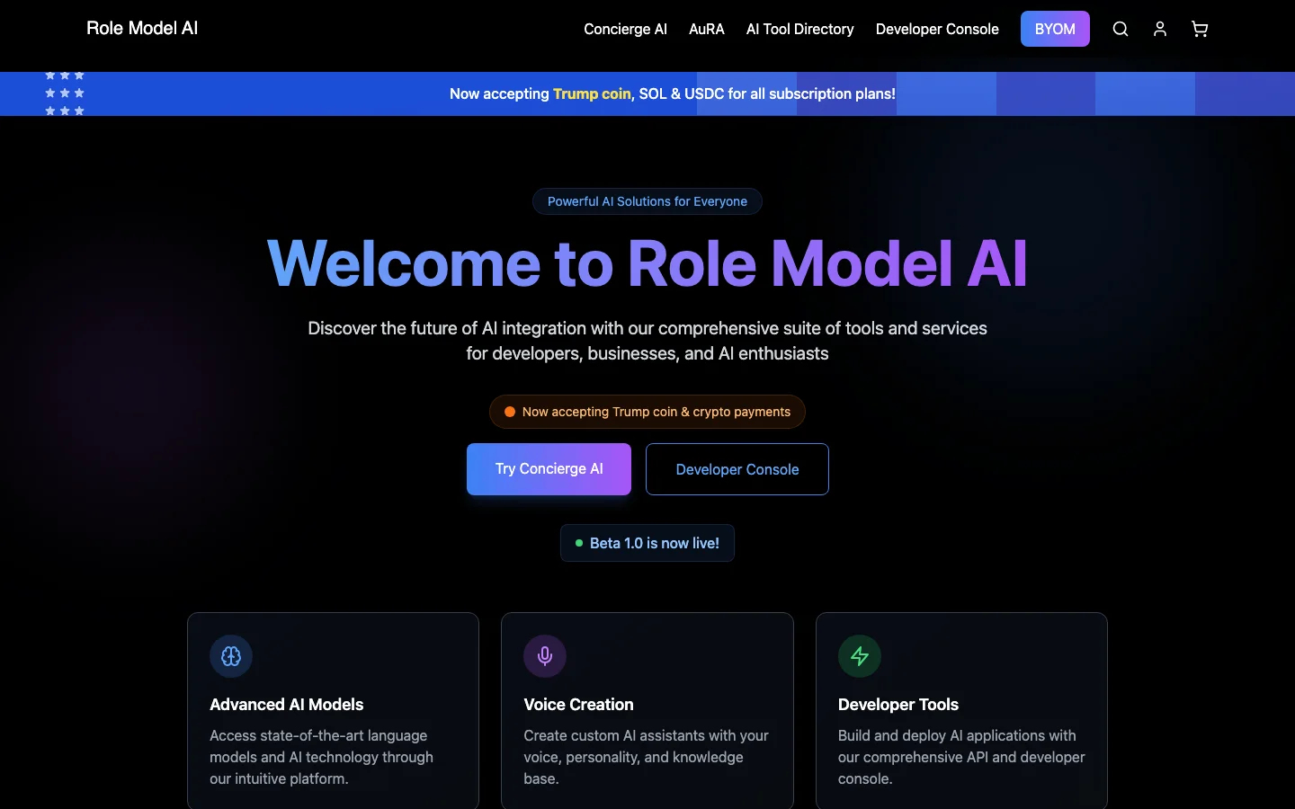 Role Model AI hero image