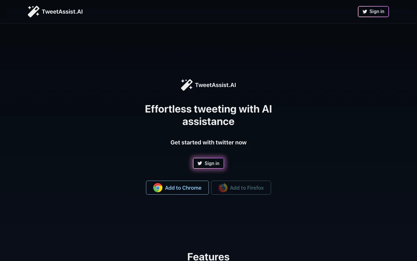Tweet Assist App hero image
