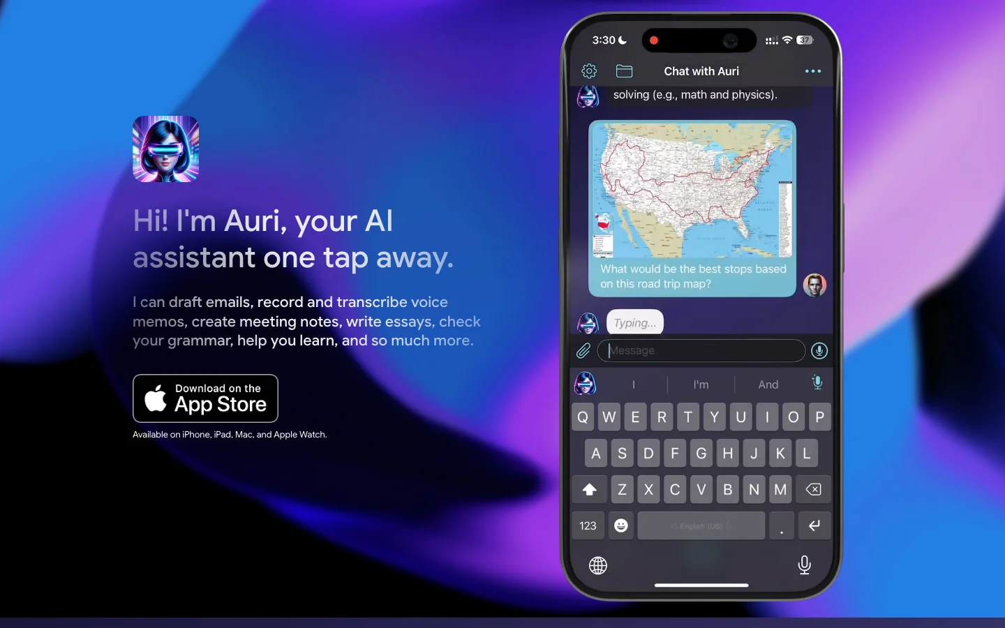 Auri.AI hero image