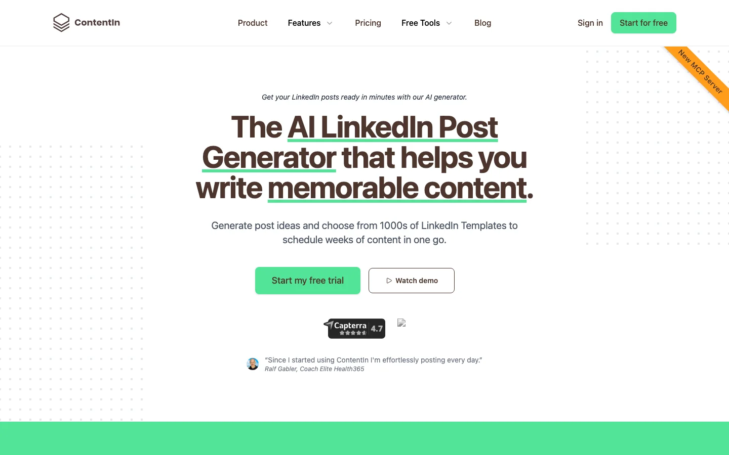ContentIn hero image
