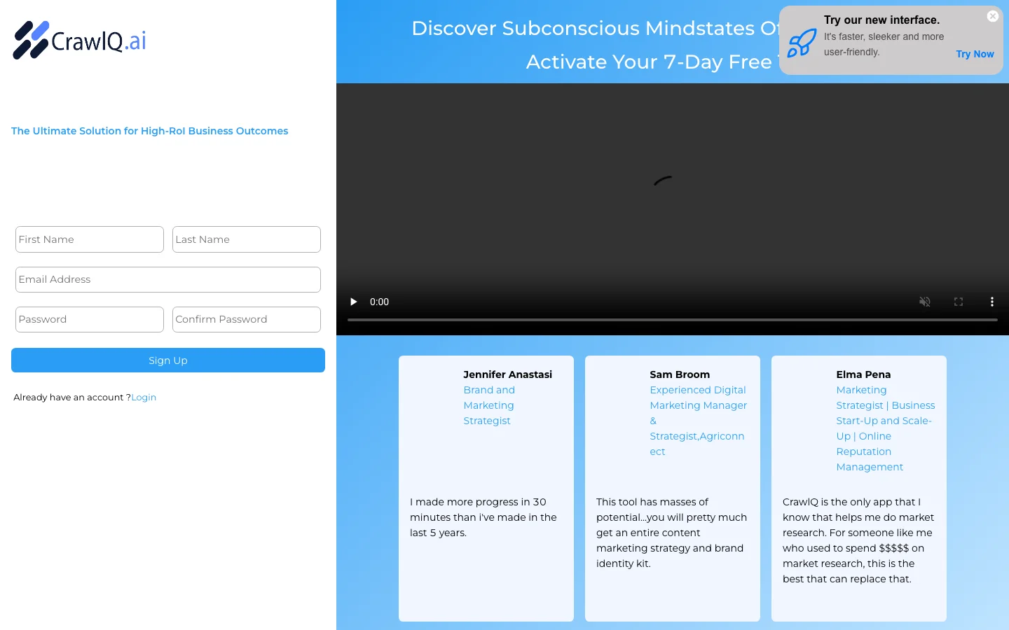 CrawlQ hero image