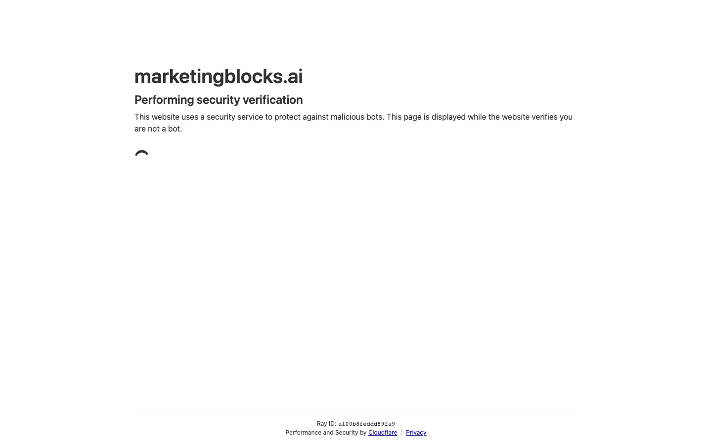 MarketingBlocks AI hero image