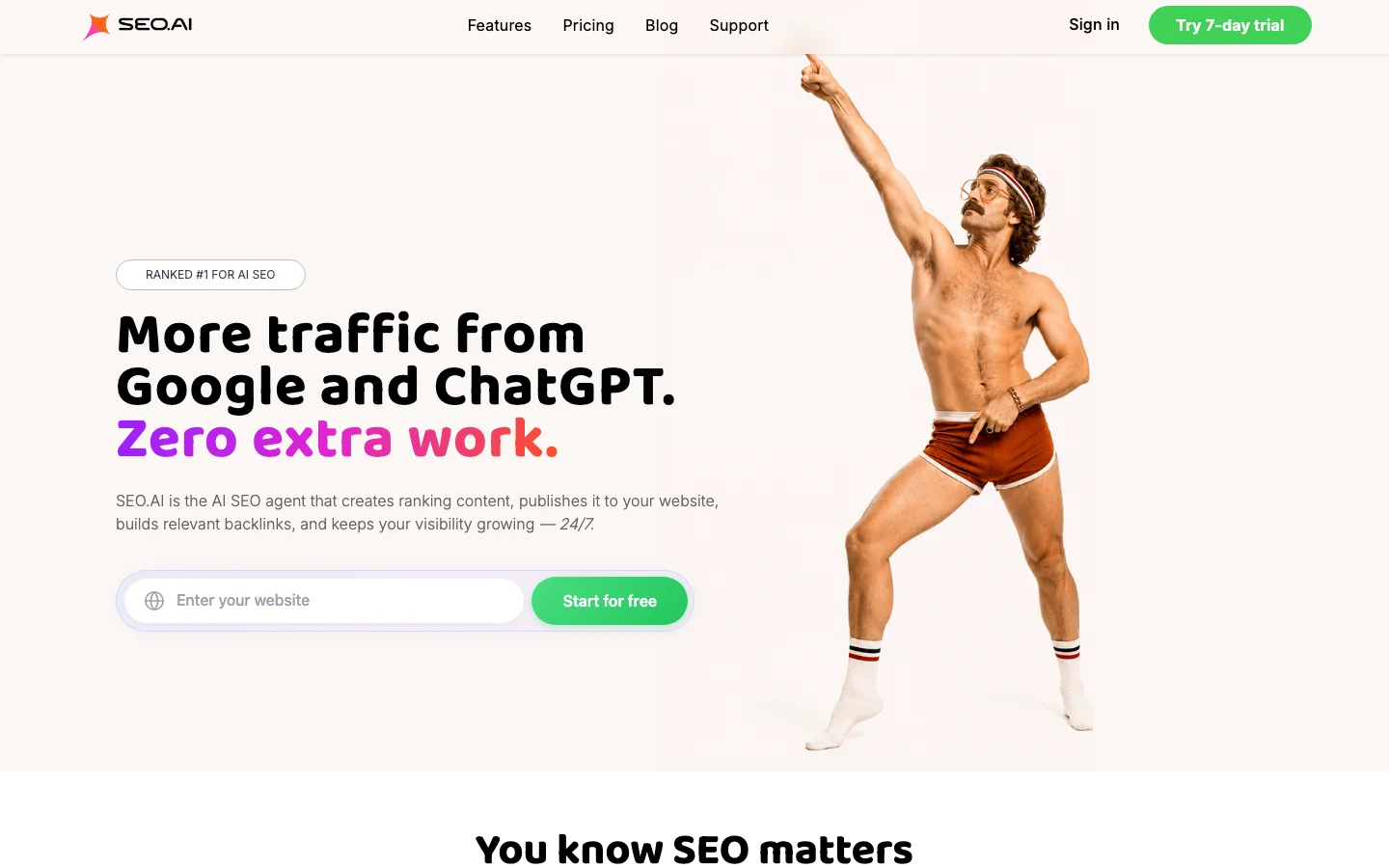 SEO.ai hero image
