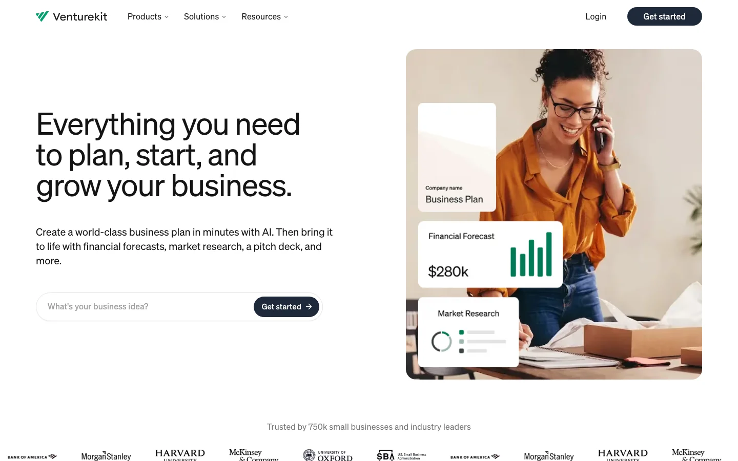 Venturekit hero image