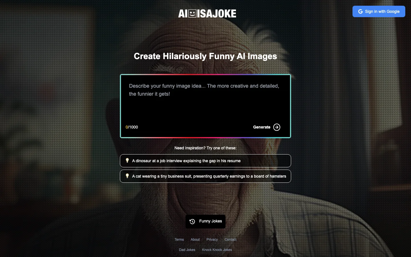 AI Is a Joke hero image