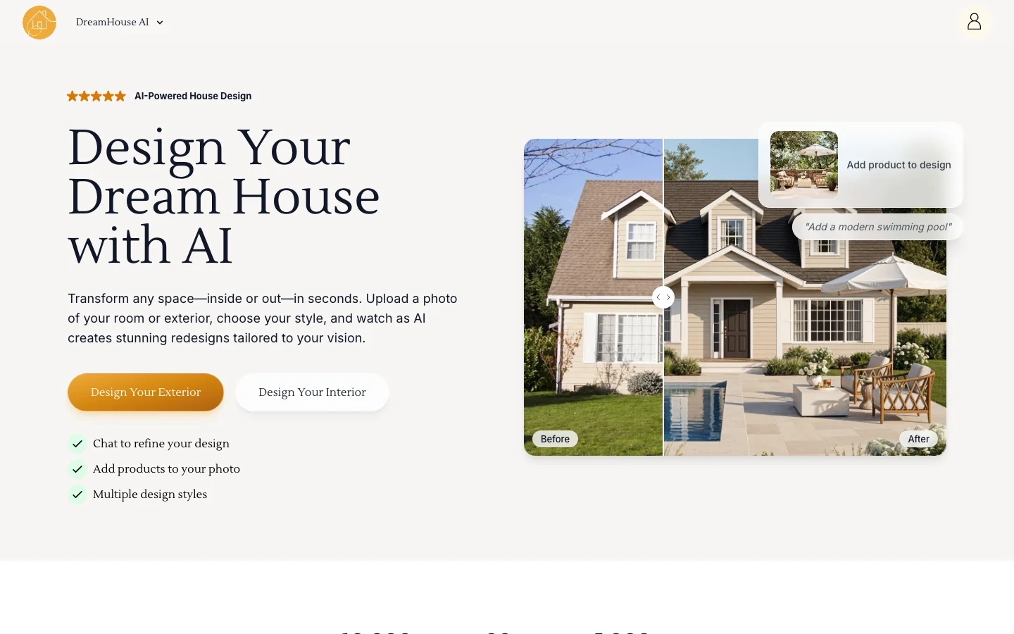 Dreamhouse AI hero image