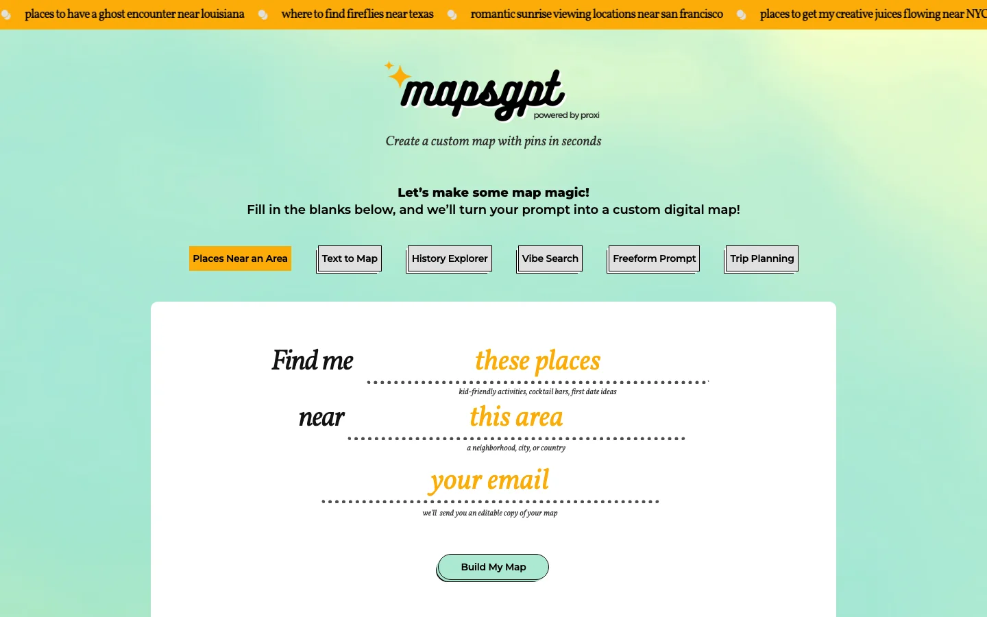 MapsGPT hero image