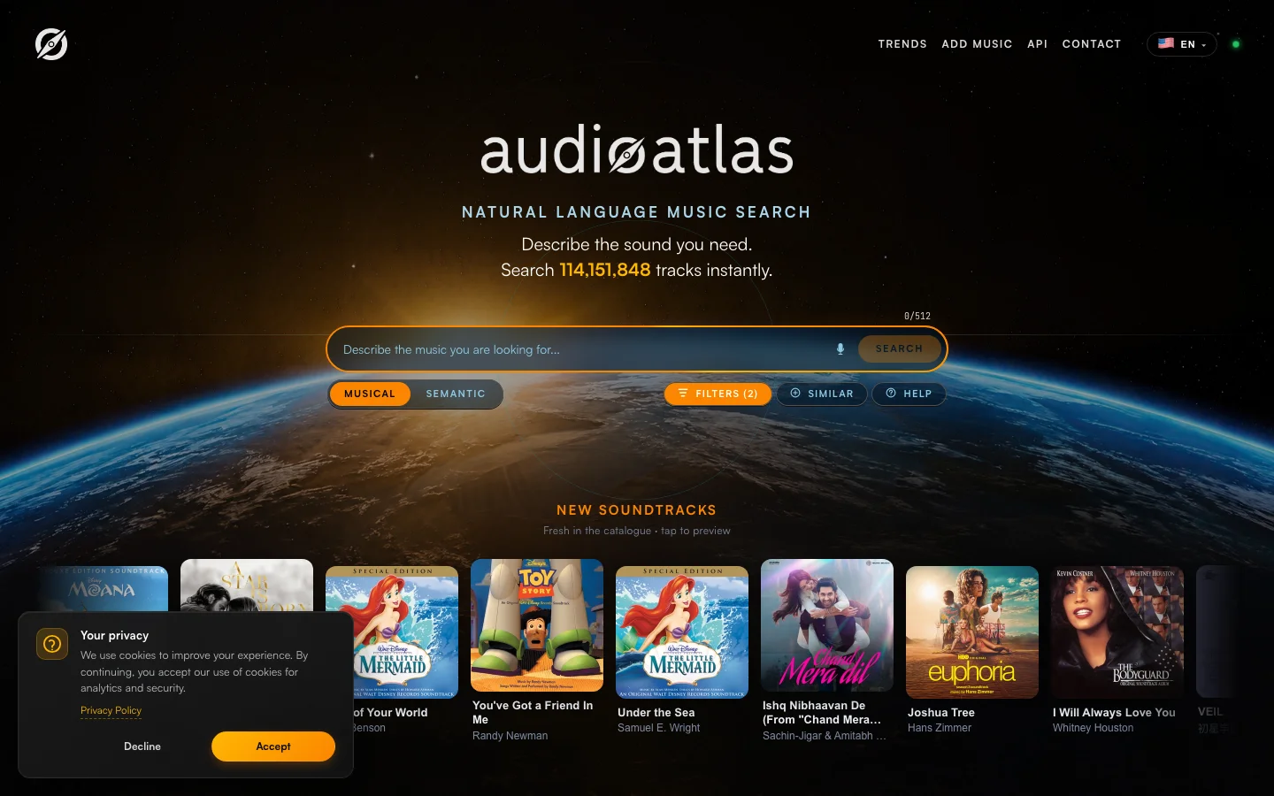 Audioatlas hero image
