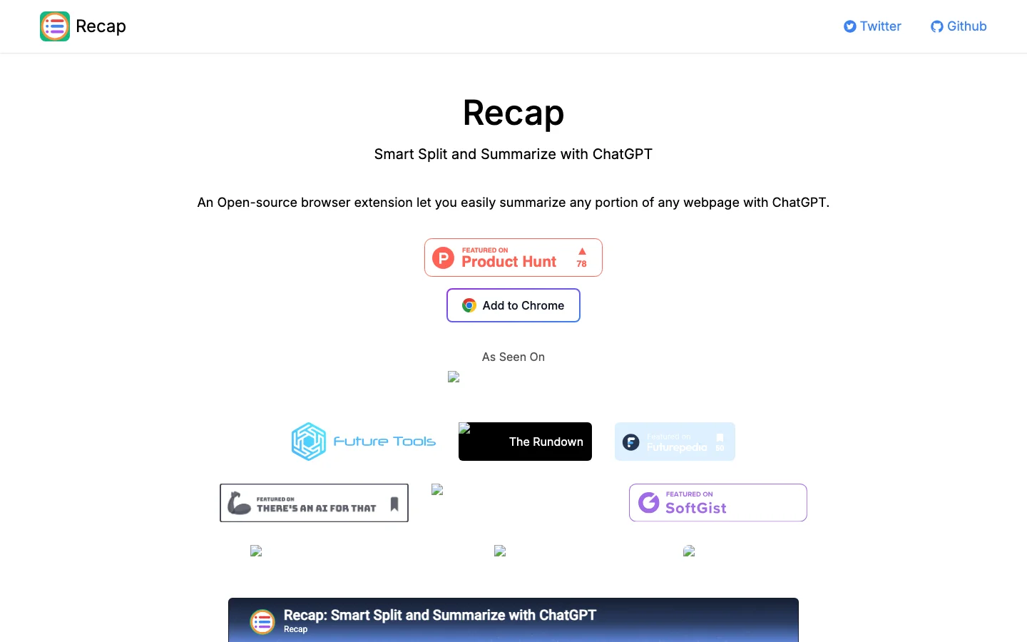Recap hero image