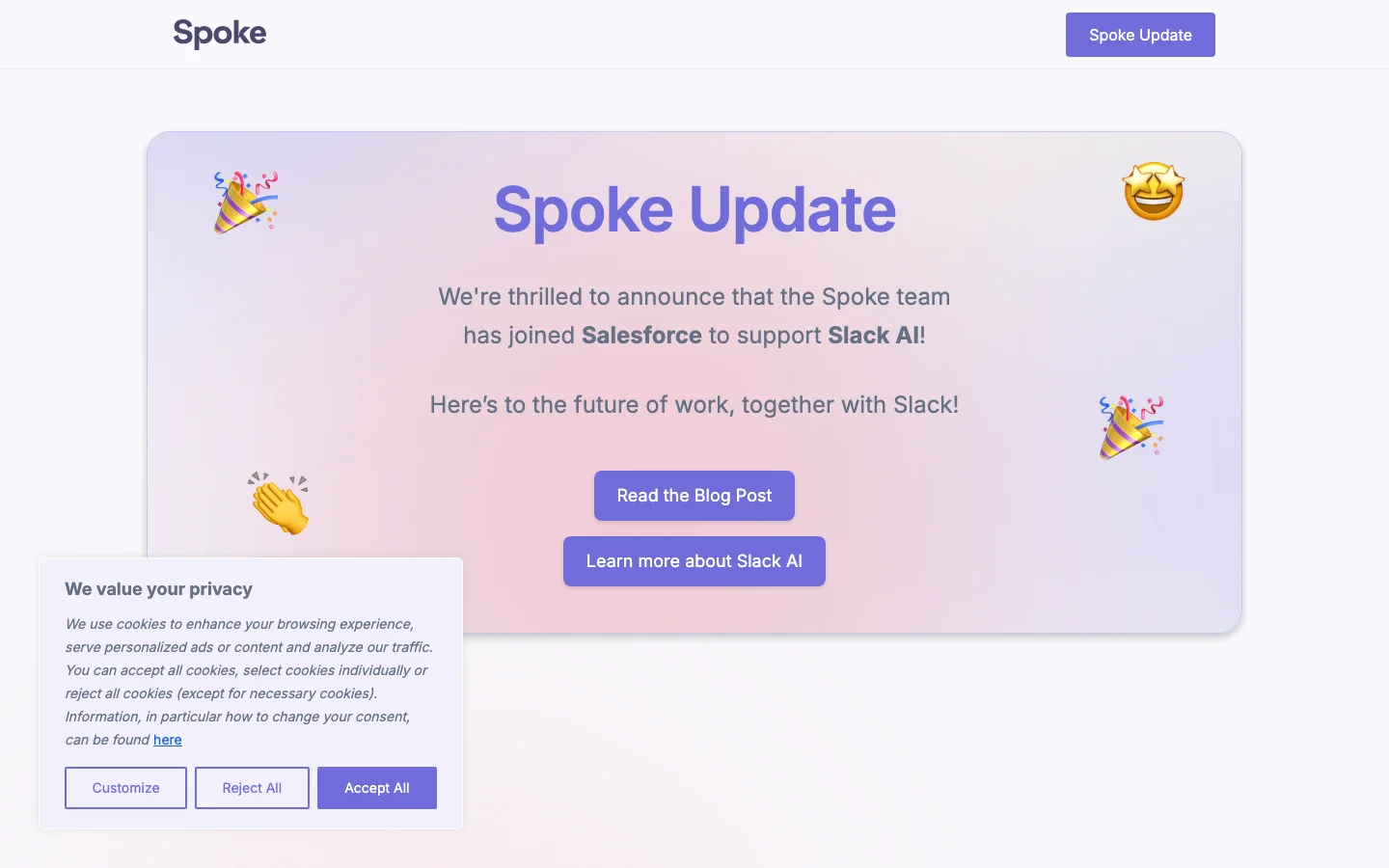 Spoke.ai hero image