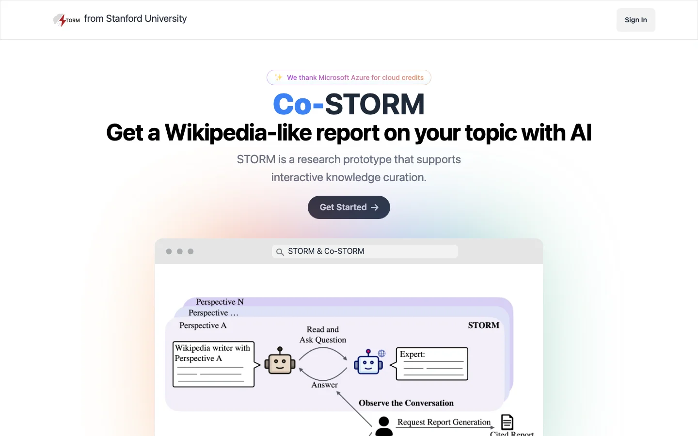 STORM hero image
