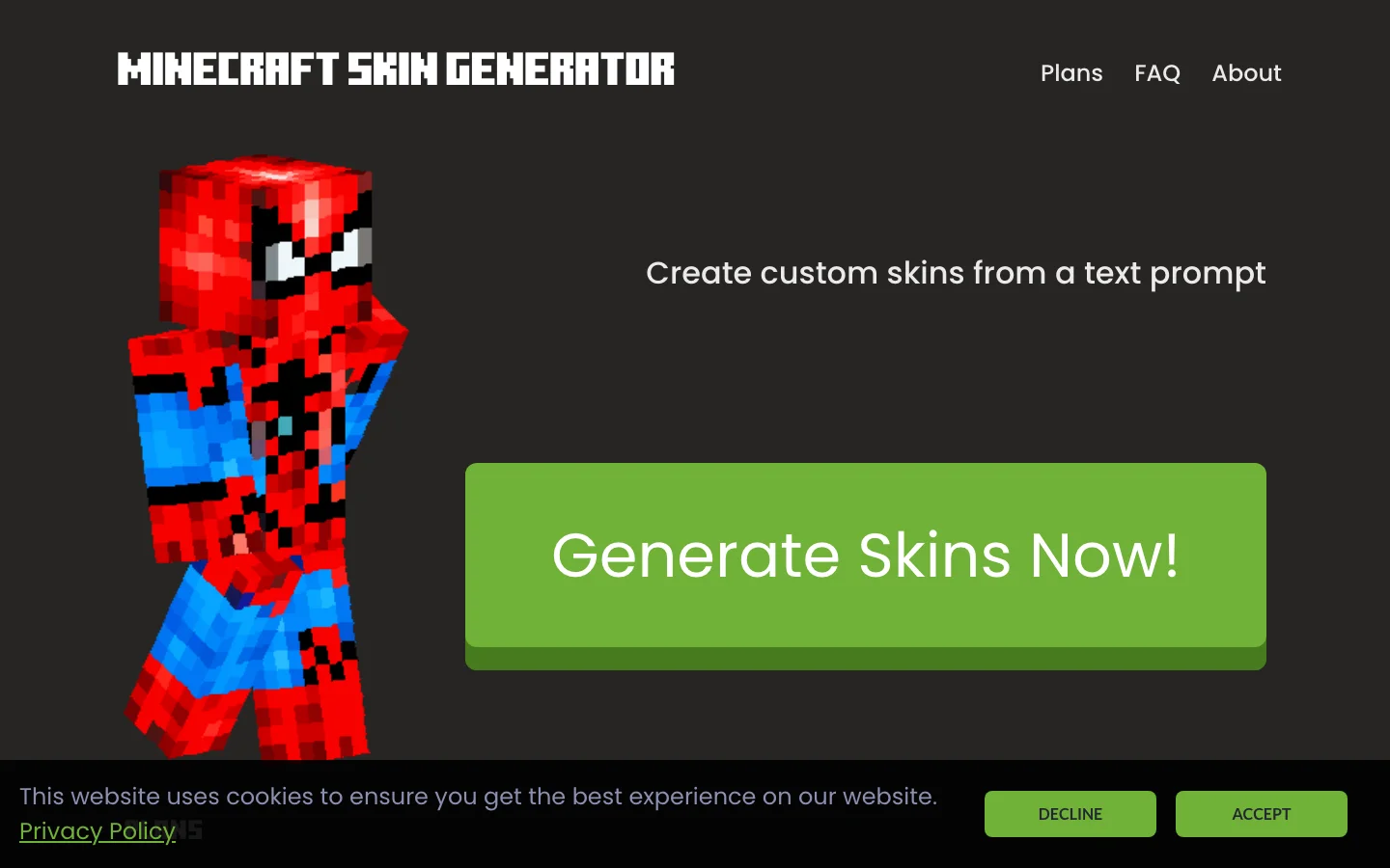skingenerator.io hero image