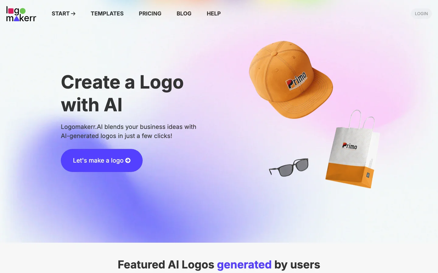 AI Logo Maker hero image