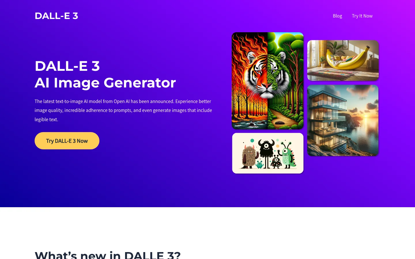 DALL-E 3 hero image