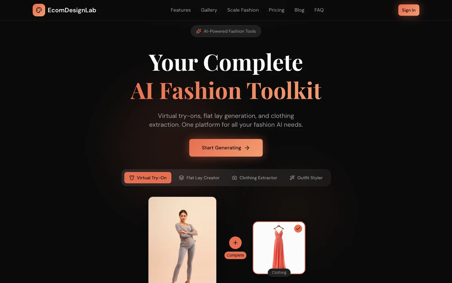 Ecom Design Lab hero image