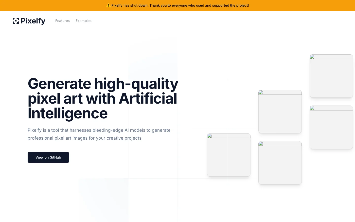 Pixelfy hero image
