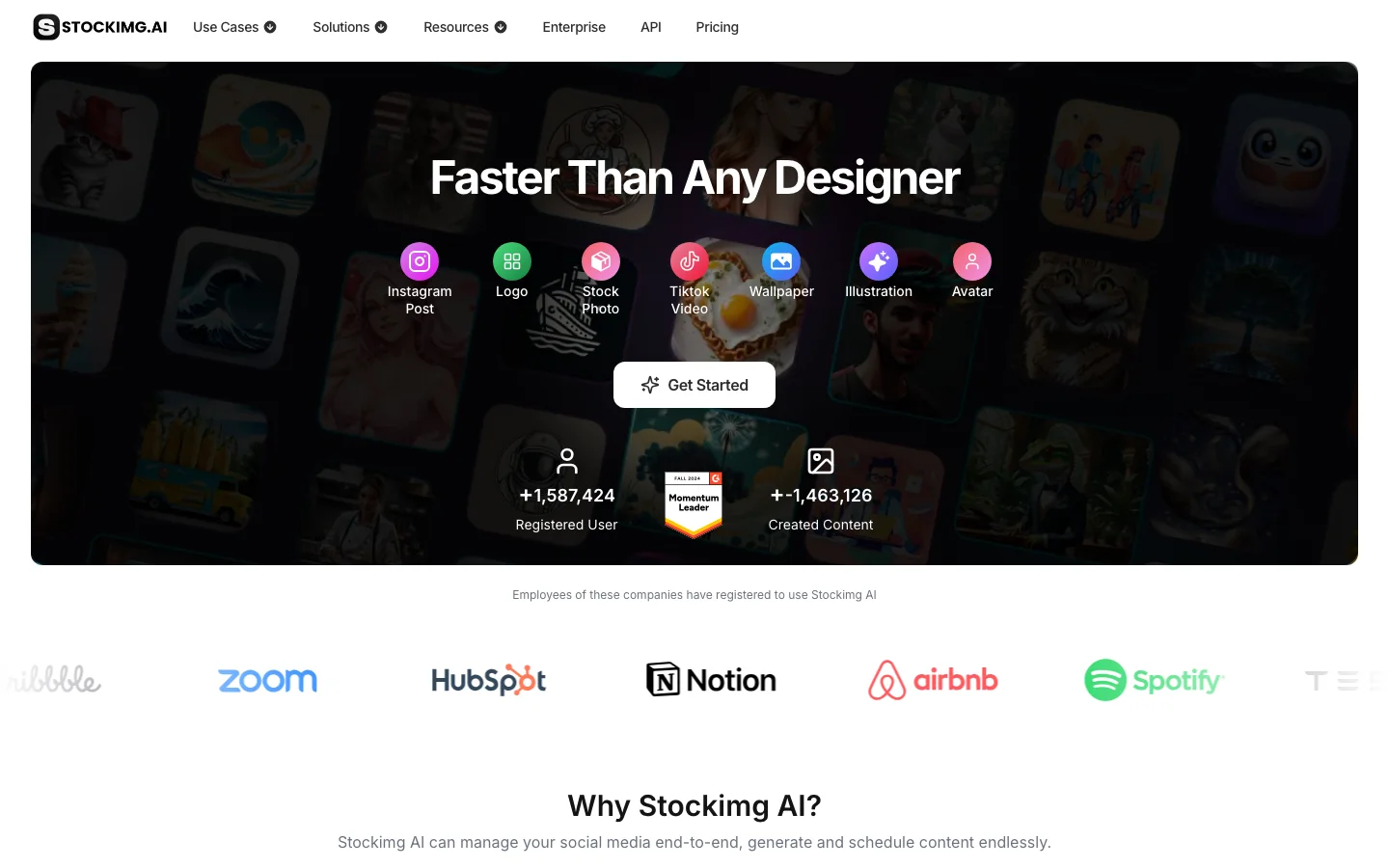 StockImg AI hero image