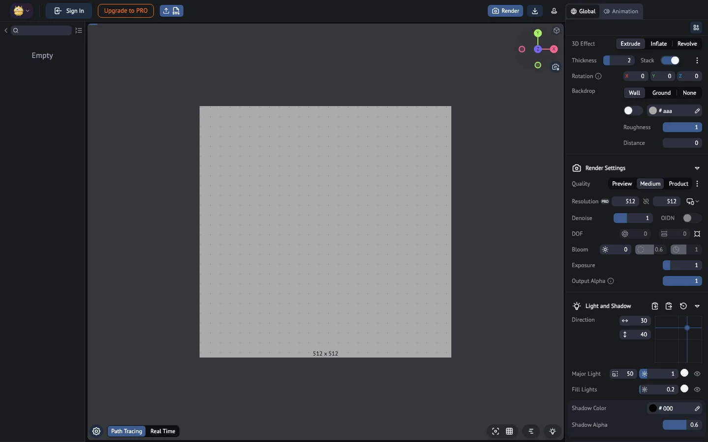 Vector to 3D hero image