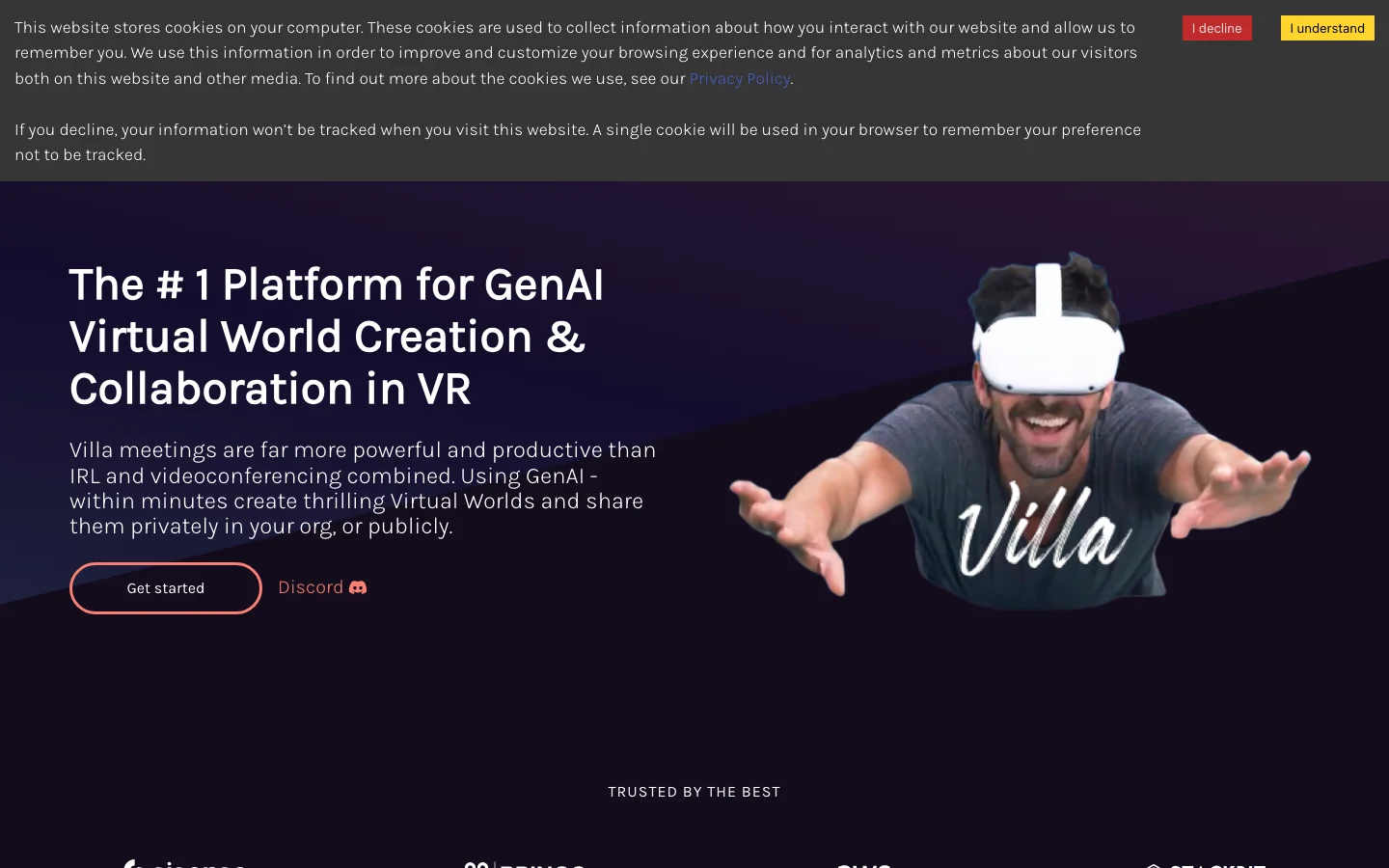 Villa hero image