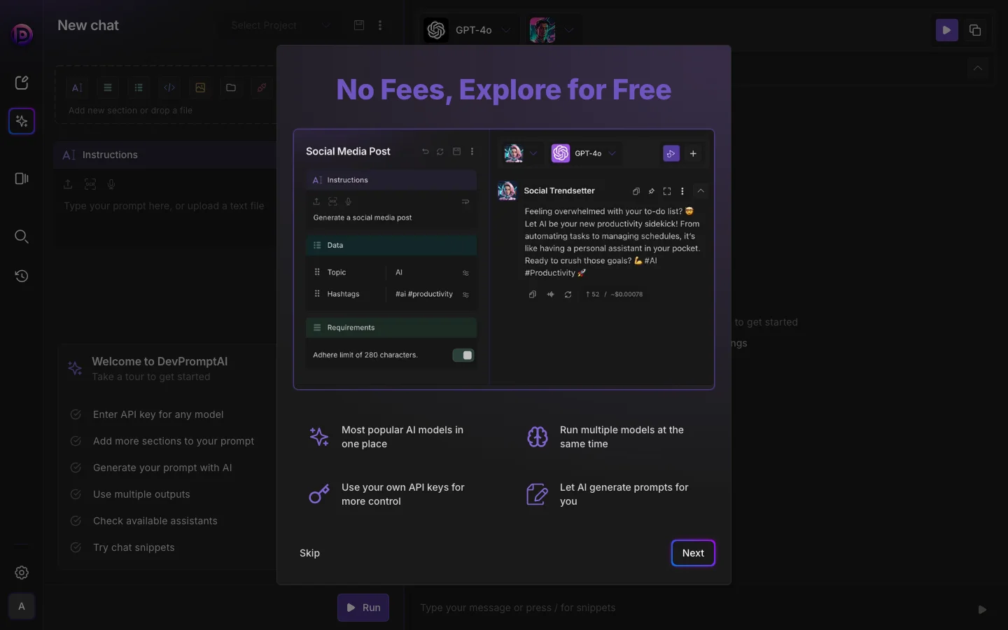 DevPromptAi hero image
