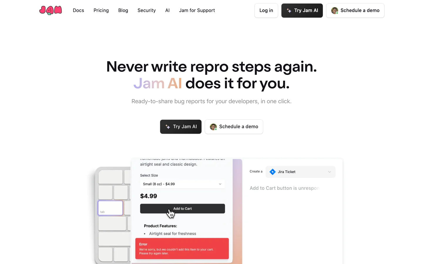 Jam hero image