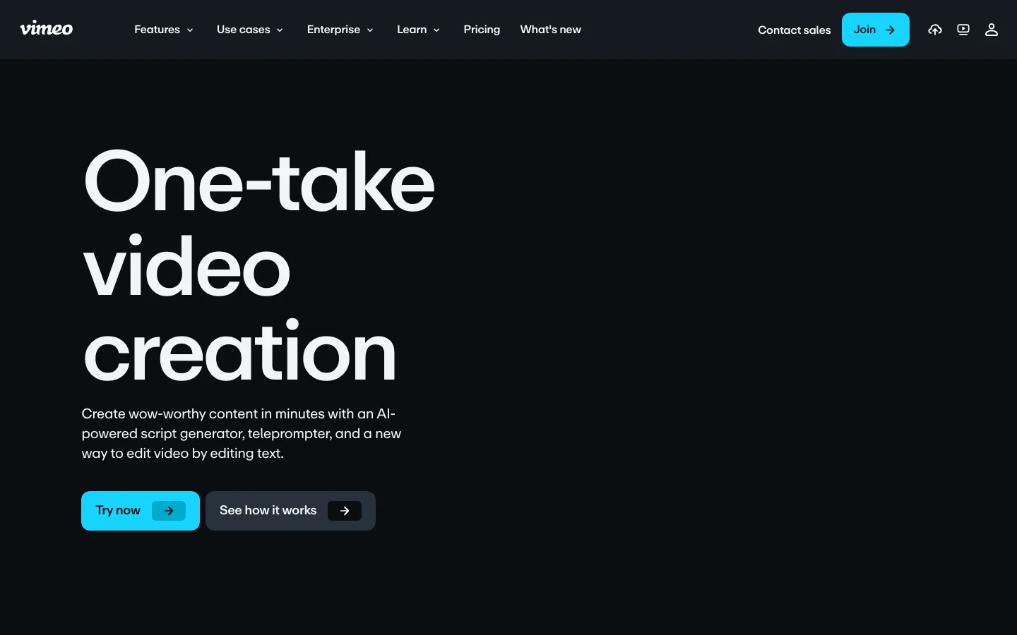 Vimeo AI hero image