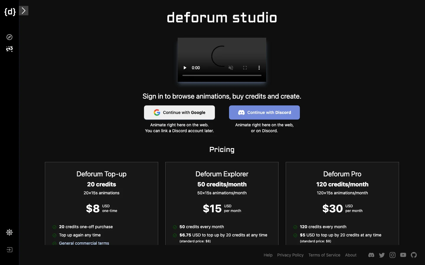 Deforum Studio hero image
