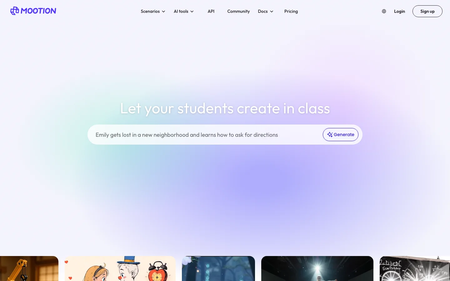 Mootion hero image