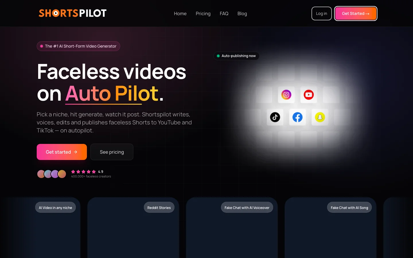 Shortspilot hero image