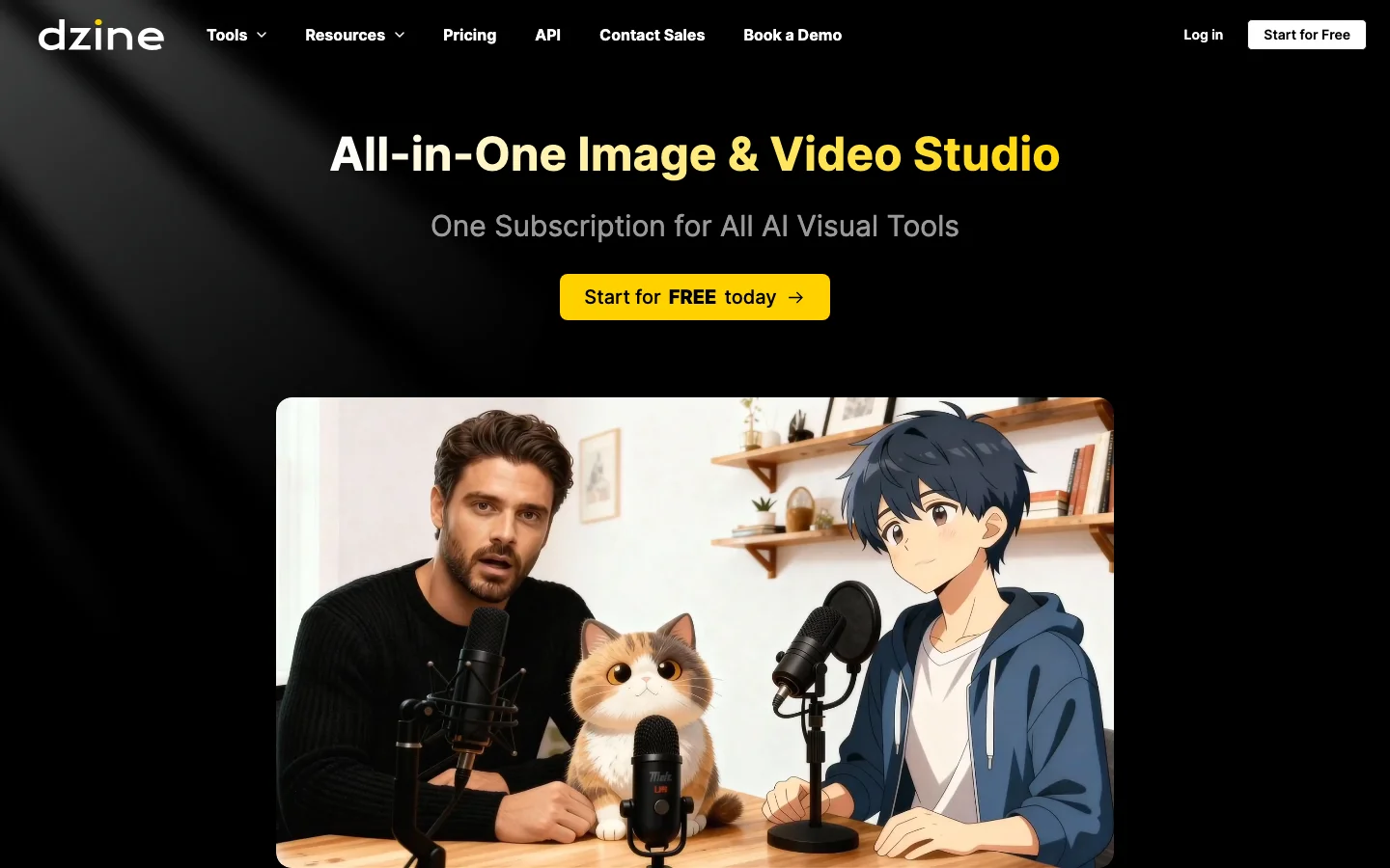 Dzine AI hero image