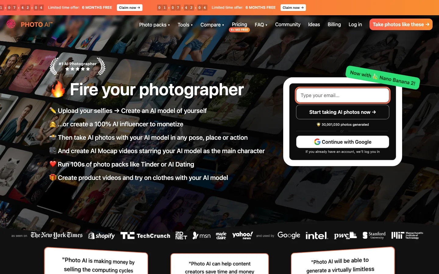 Photo AI hero image