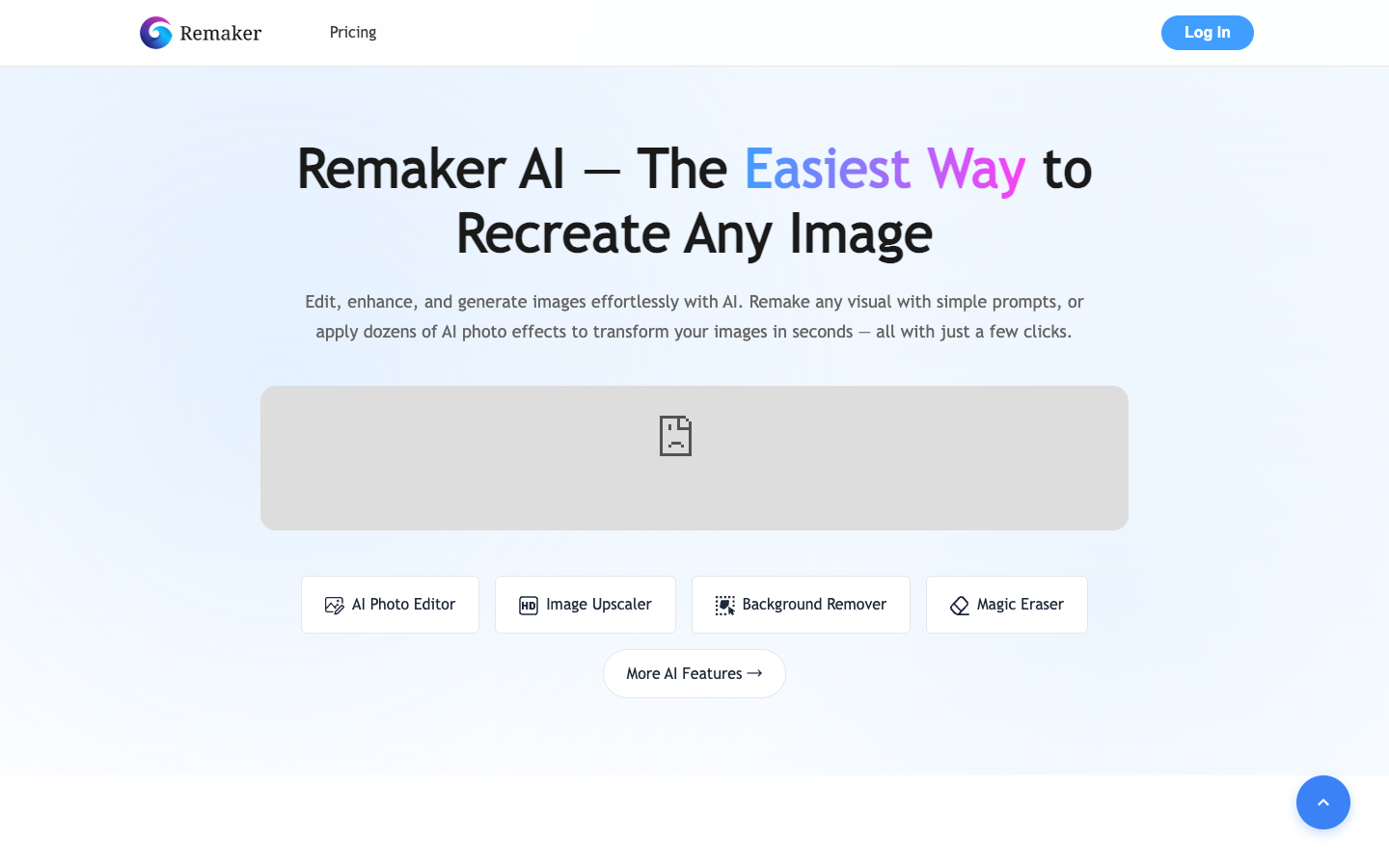 Remaker AI hero image