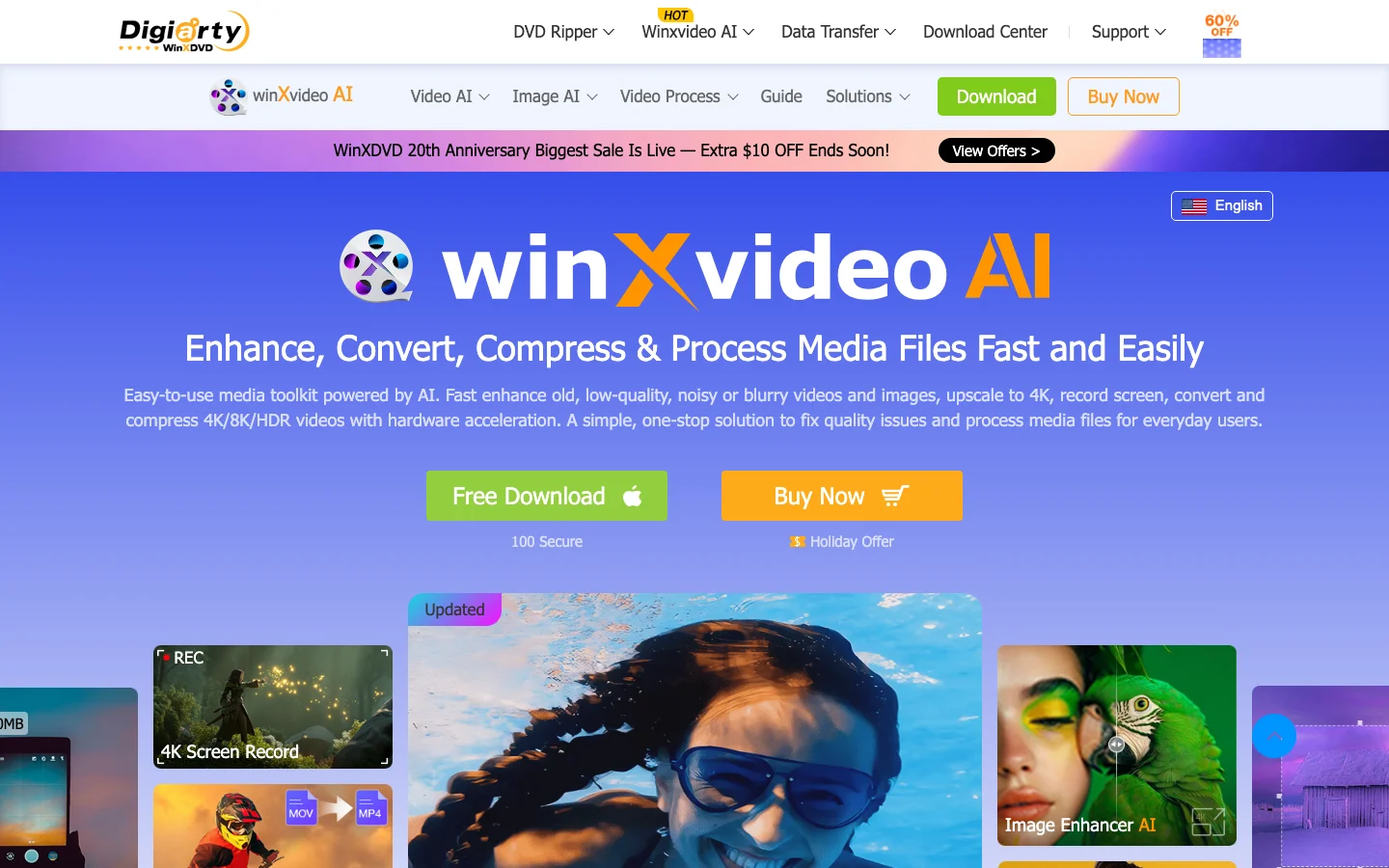 Winxvideo AI hero image